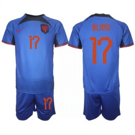 Goedkope Nederland Daley Blind 17 Kids Uittenue World Cup 2022
